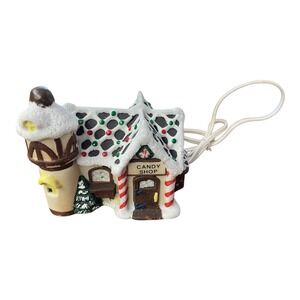 Candy Shop 1994 Porcelain Santa's Village